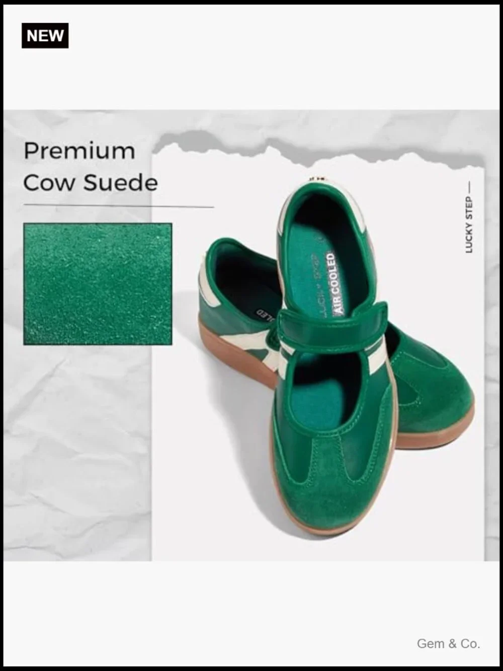 Classic Retro Fashion Sneakers Gum Thin Sole Casual Tennis Slip on Flat Loafers